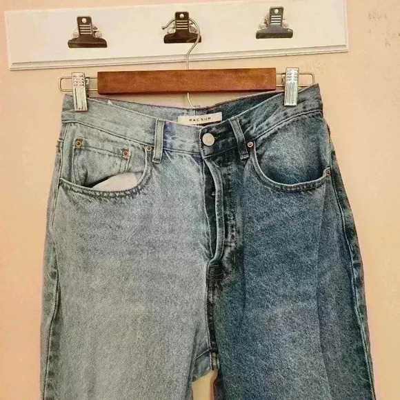 P5012 two tone  pacsun dad jeans  size 26 - Picture 3 of 9